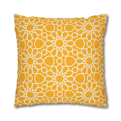 Wild Flowers Cushion Cover, Lilac and Yellow Flowers Cushion Cover, Floral Pillow, Botanical Pillow, Camomile Pillow - Homevalley.co.uk