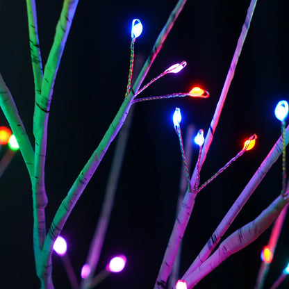 Willow Night Light LED Weeping Willow Tree Lamp - 7 Color Modes Table Lamp for Bedroom Decor - Homevalley.co.uk