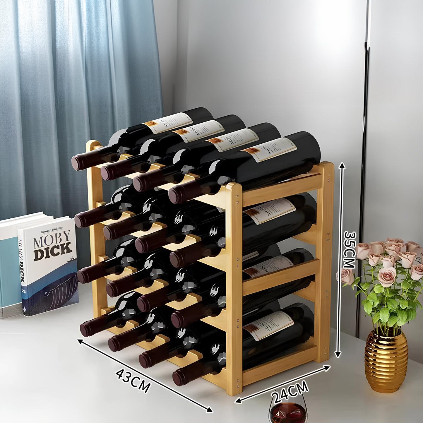 Wine Storage Rack - Homevalley.co.uk