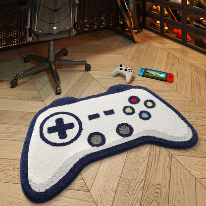 X Box Game Shape Floor Rug – Fun and Stylish Gaming Room Decor - Homevalley.co.uk
