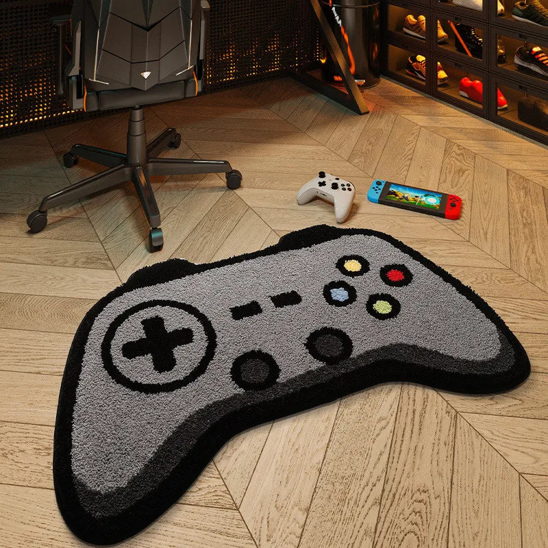 X Box Game Shape Floor Rug – Fun and Stylish Gaming Room Decor - Homevalley.co.uk