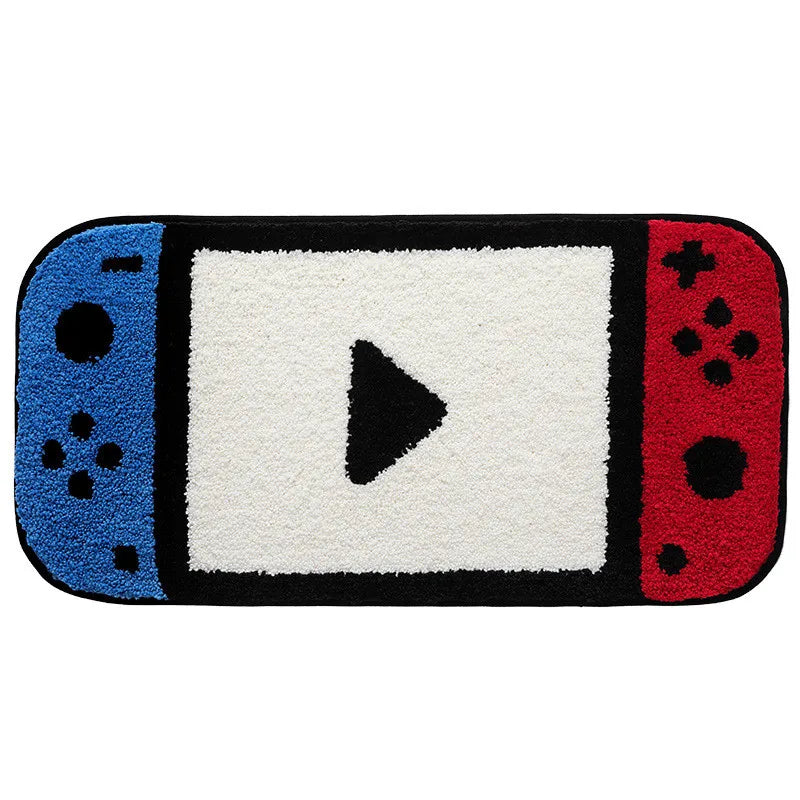 X Box Game Shape Floor Rug – Fun and Stylish Gaming Room Decor - Homevalley.co.uk
