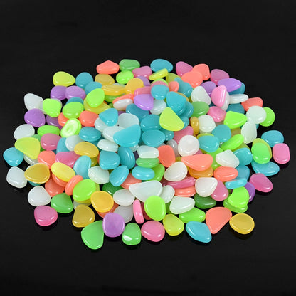 25/50pcs Glow in the Dark Garden Pebbles - Homevalley.co.uk