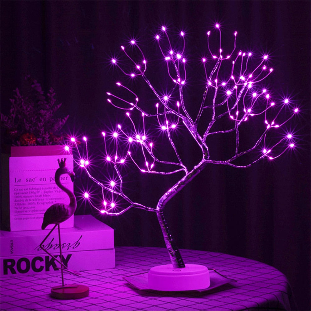 Bonsai Tree Bedside Table Lamp - Homevalley.co.uk