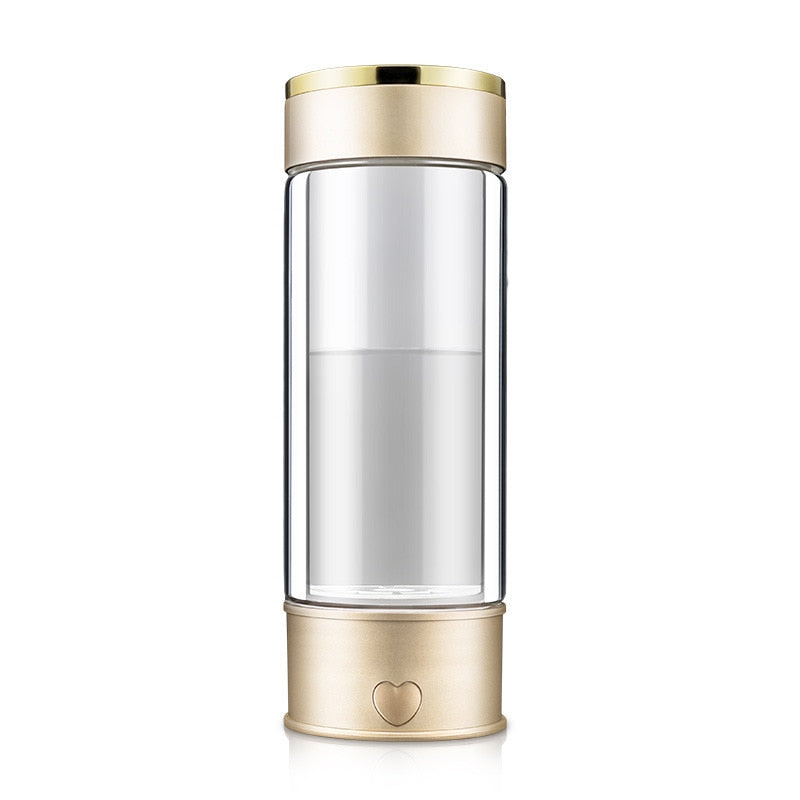 Hydrogen Generator Alkaline Maker Rechargeable Portable Water Bottle - Homevalley.co.uk