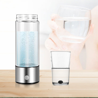 Hydrogen Generator Alkaline Maker Rechargeable Portable Water Bottle - Homevalley.co.uk