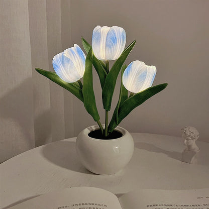 LED Tulip Night Light Table Bedside Lamp - Homevalley.co.uk