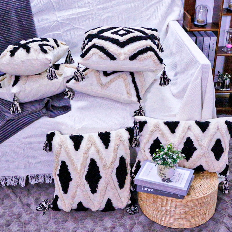 Tufted Nordic Style Cushion Cover - Homevalley.co.uk