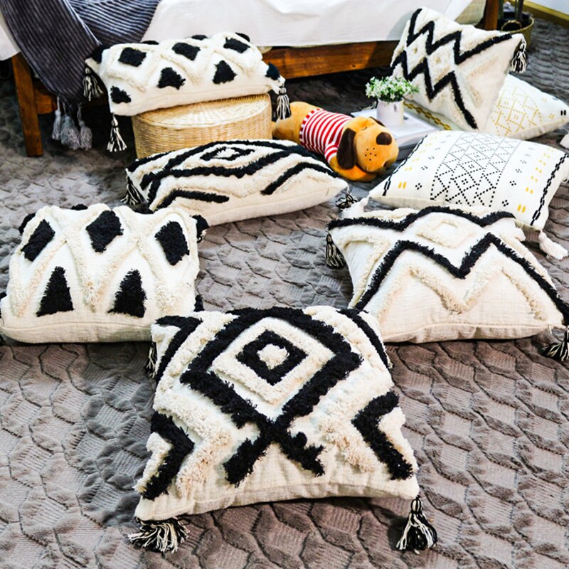 Tufted Nordic Style Cushion Cover - Homevalley.co.uk
