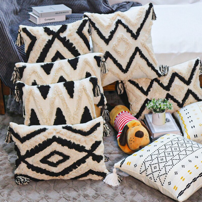 Tufted Nordic Style Cushion Cover - Homevalley.co.uk