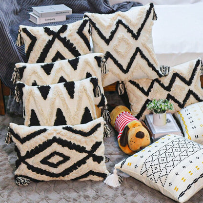 Tufted Nordic Style Cushion Cover - Homevalley.co.uk