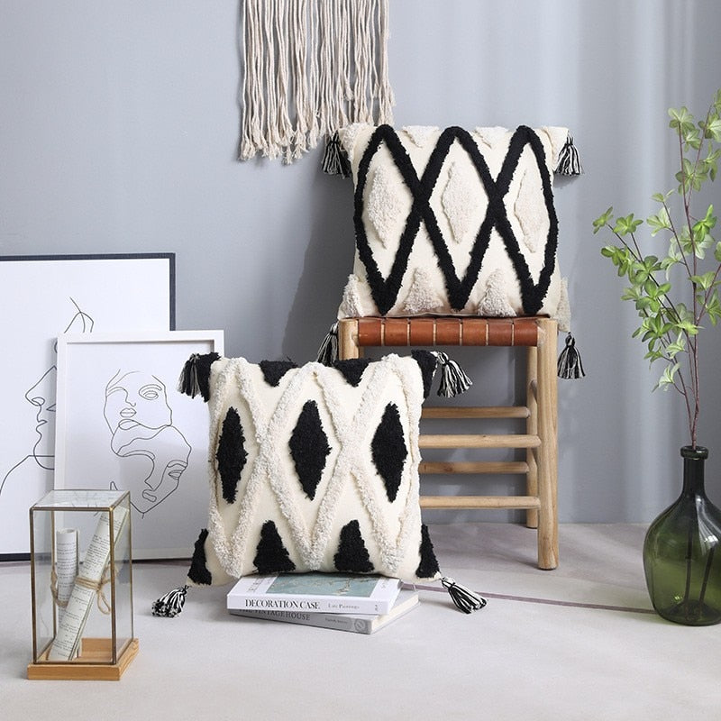 Tufted Nordic Style Cushion Cover - Homevalley.co.uk