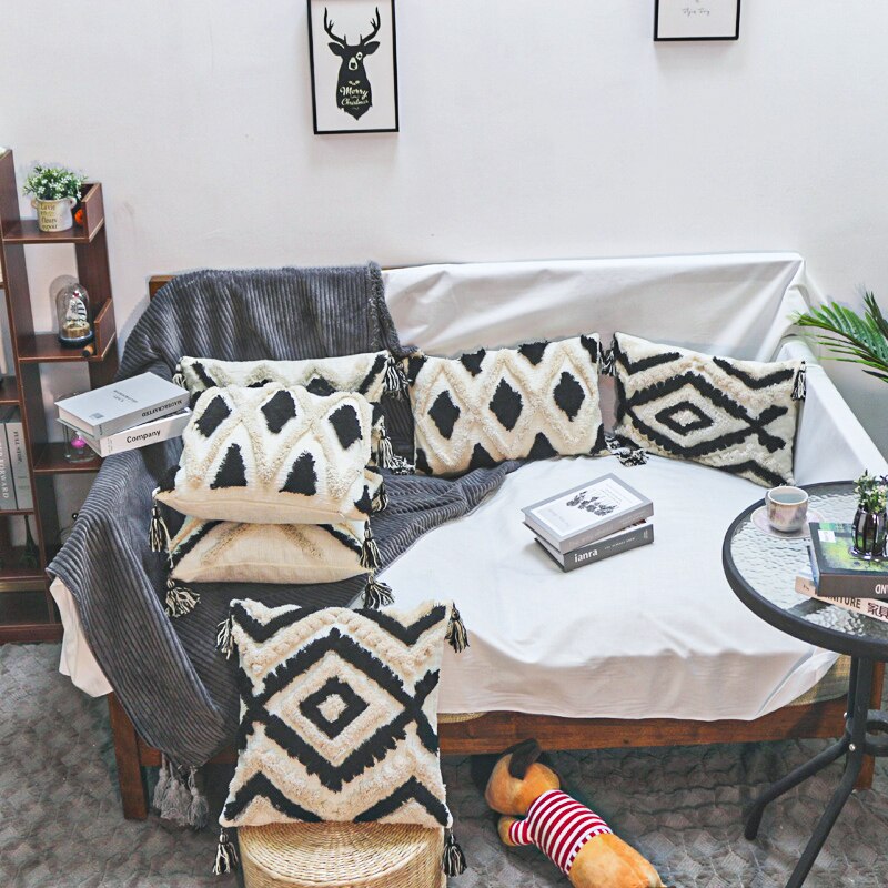 Tufted Nordic Style Cushion Cover - Homevalley.co.uk